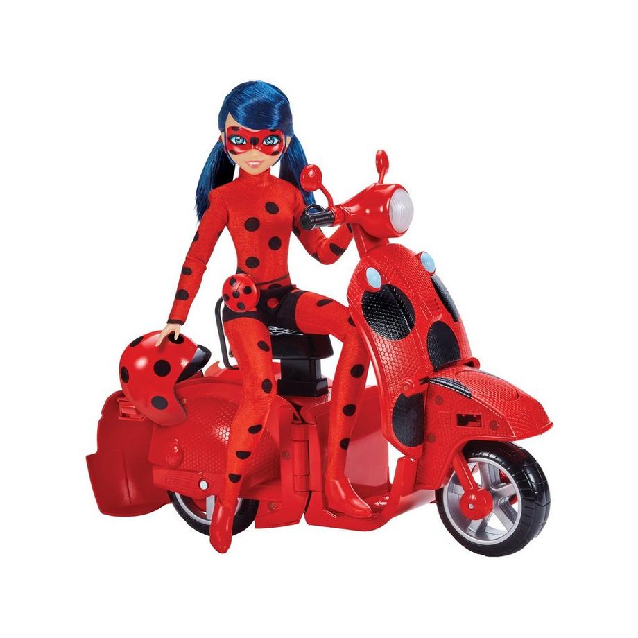 Bandai  Miraculous Scooter & Ladybug 