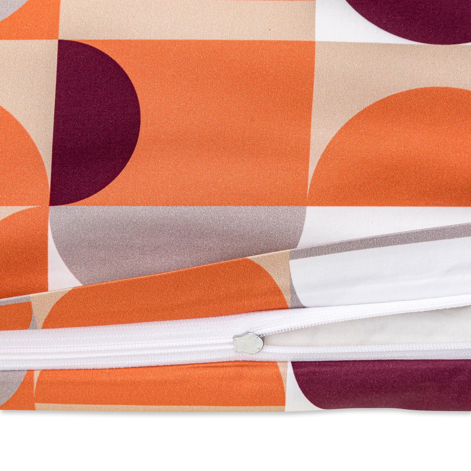 Manor Aquileia Taie d'oreiller motif rétro  