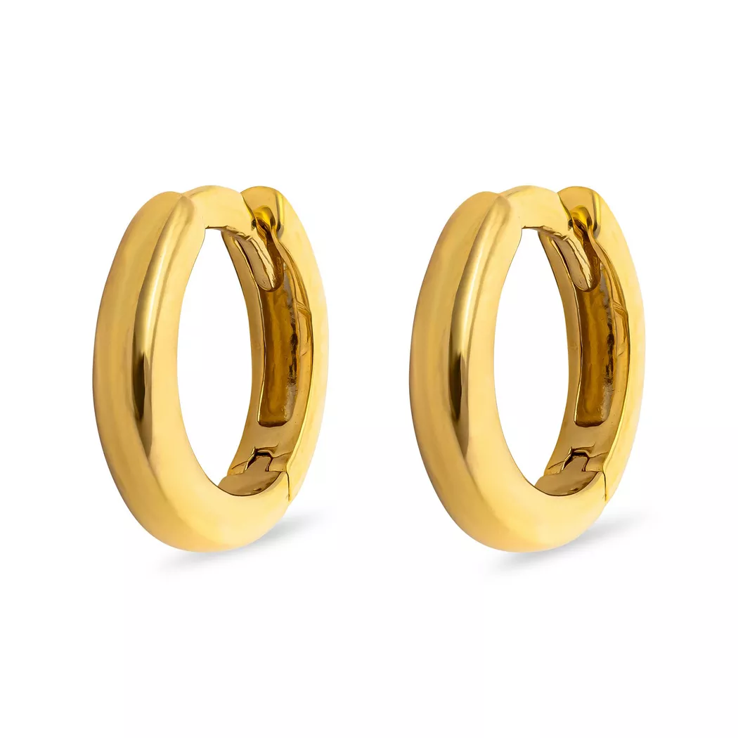 L' Atelier Gold 18 Karat by Manor - Ohrringe, One Size, Gelbgold 10