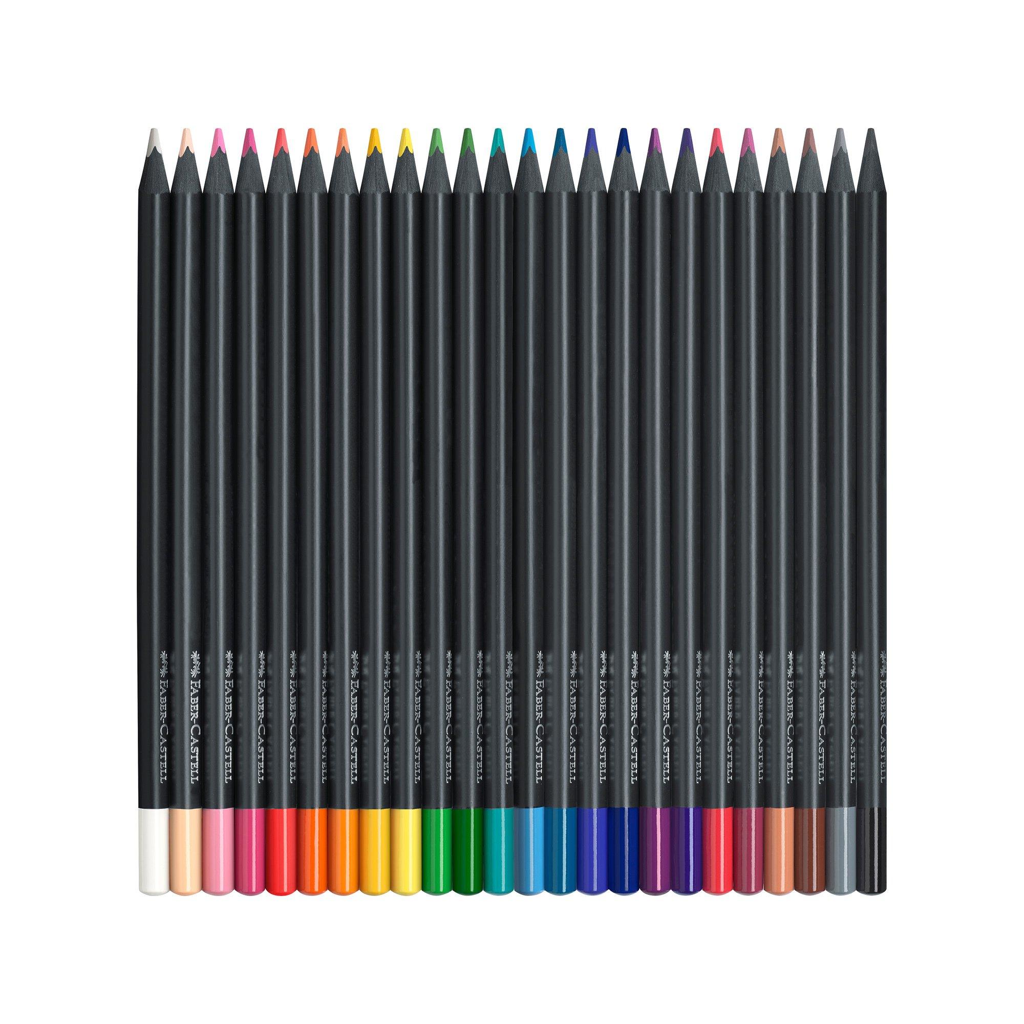 Faber-Castell Crayons de couleur Black Edition 