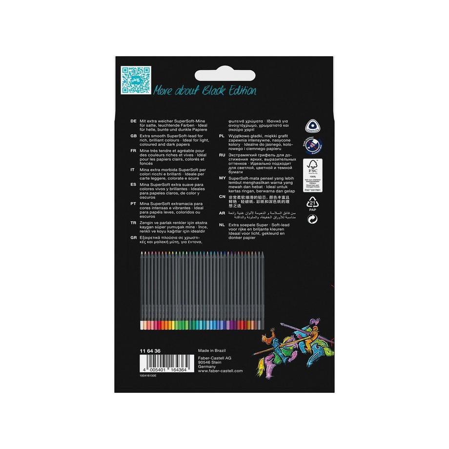 Faber-Castell Farbstifte Black Edition 