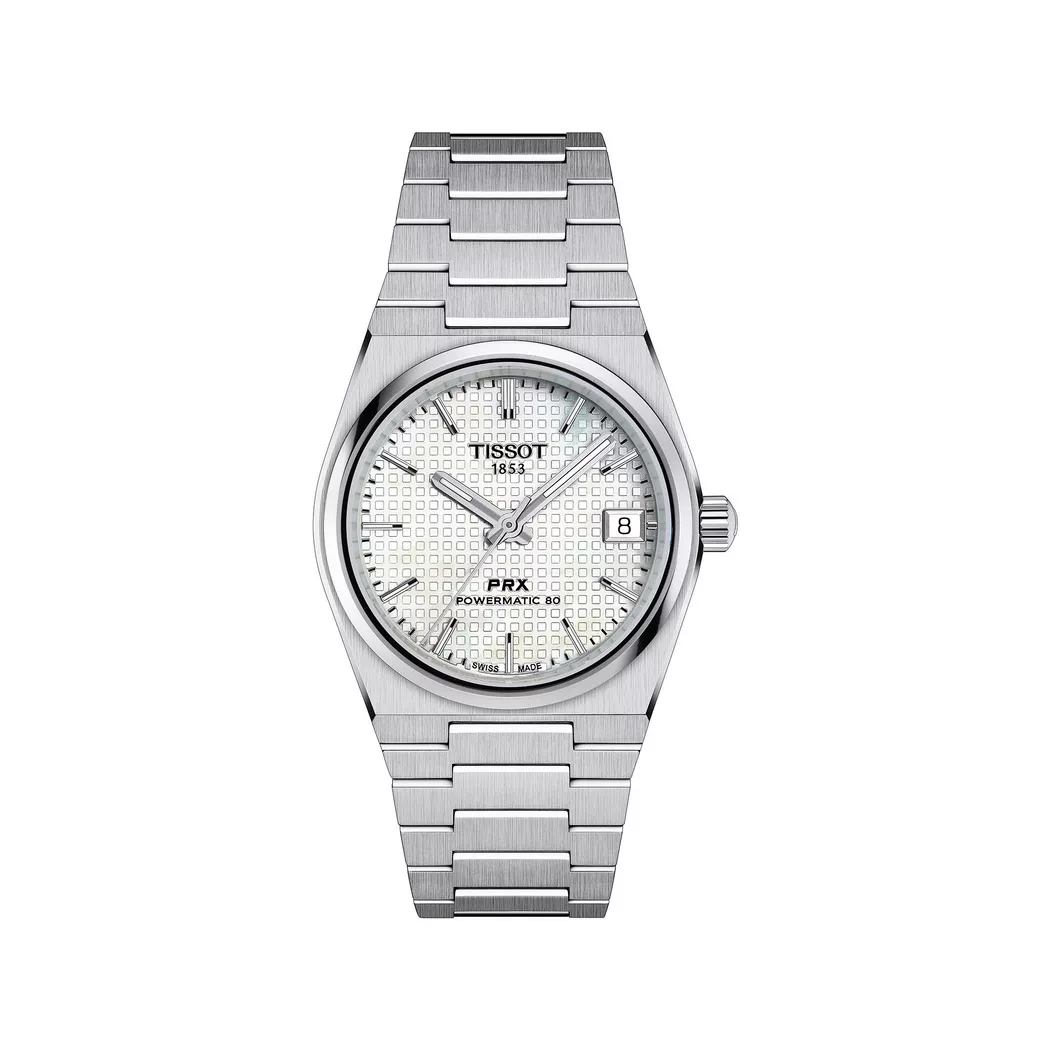 Tissot - Automatikuhr, Prx, 35mm, Silber