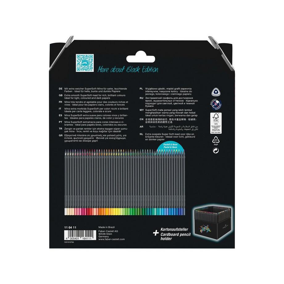 Faber-Castell Farbstifte Black Edition 