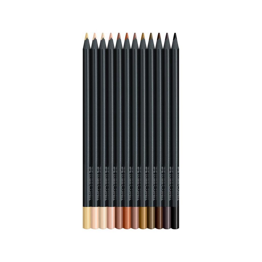Faber-Castell Matite colorate Black Edition 