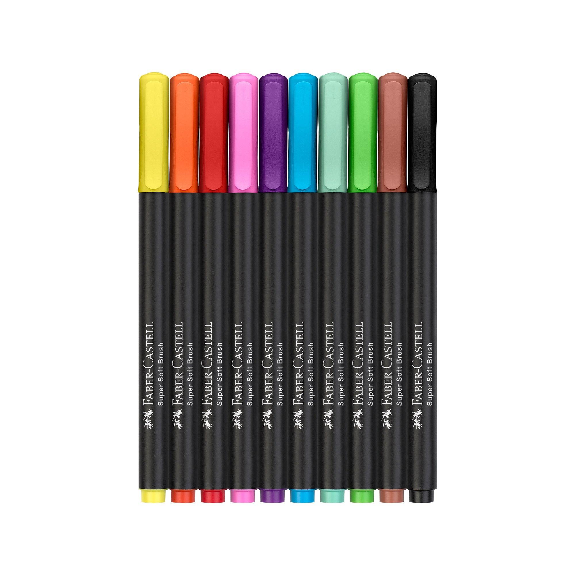 Faber-Castell Jeu de stylos-feutre Black Edition 