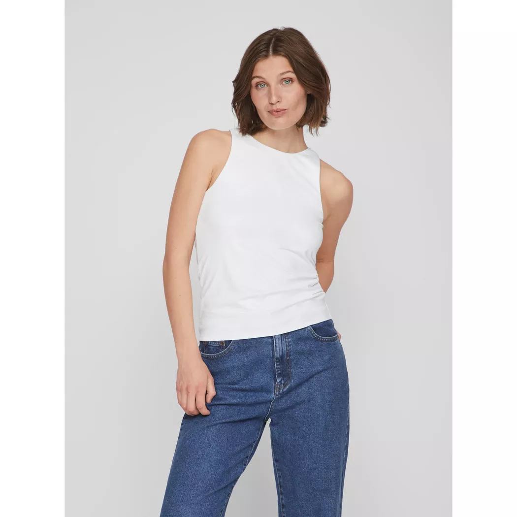 VILA - Top, für Damen, Schneeweiss, Größe XL