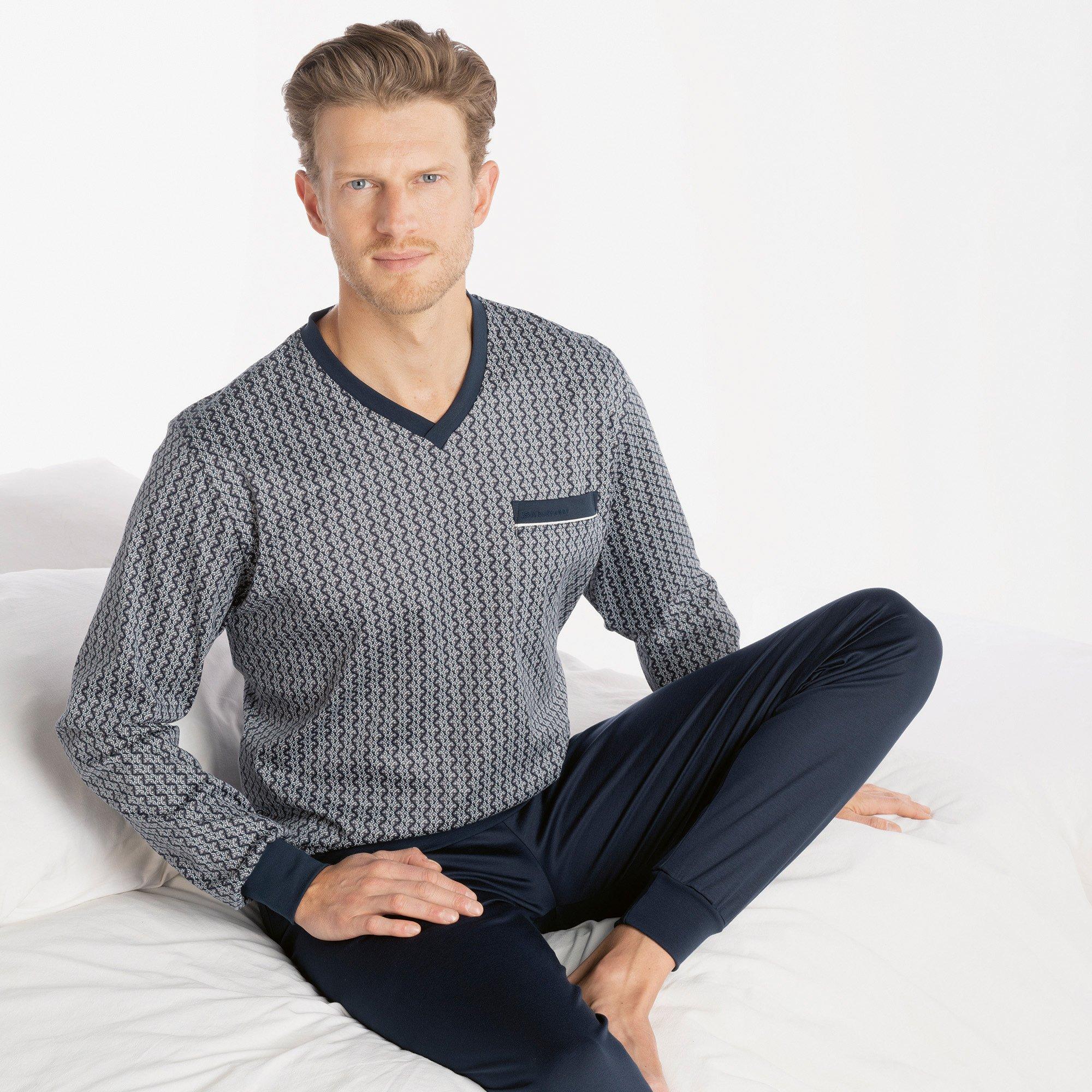 Image of Pyjama Herren Marine 3XL