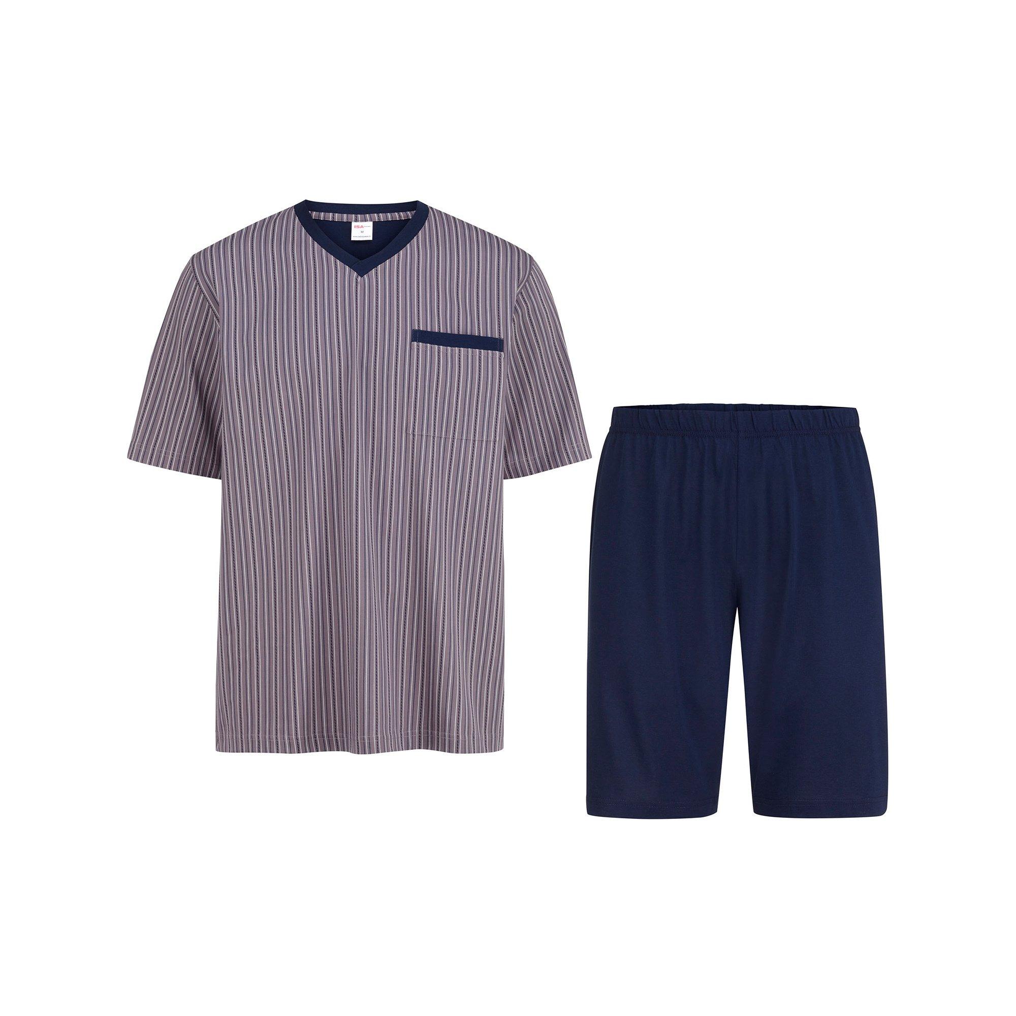 Image of Pyjama Herren Erdbraun S