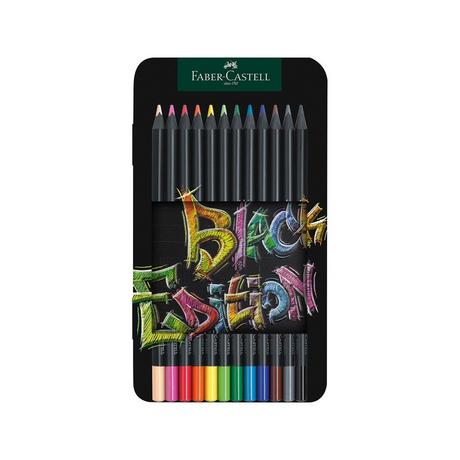 Faber-Castell Matite colorate Black Edition 