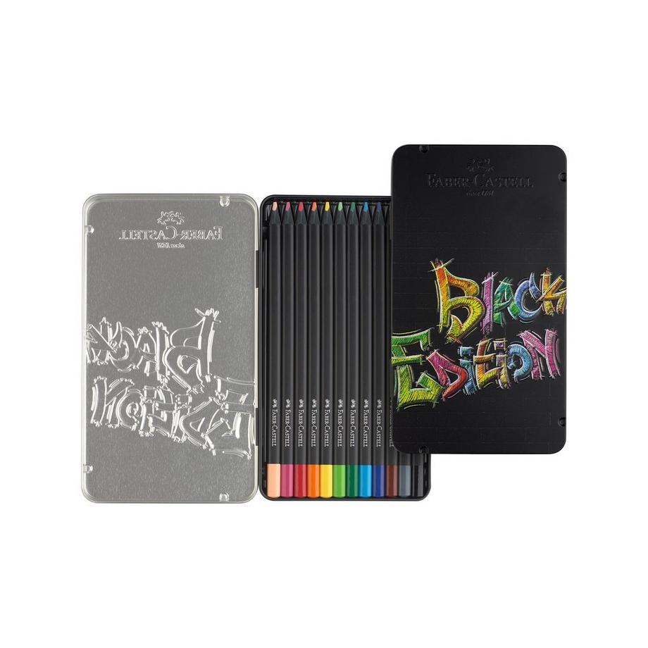 Faber-Castell Matite colorate Black Edition 