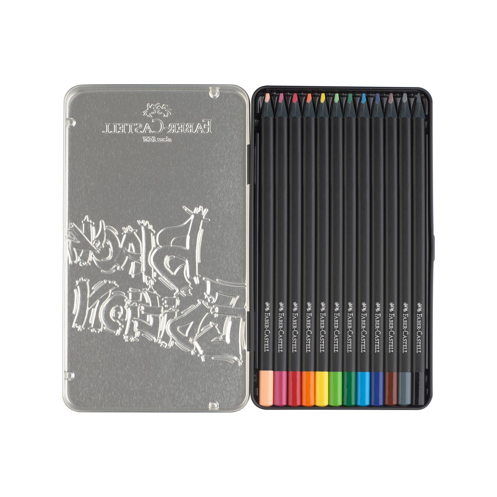 Faber-Castell Crayons de couleur Black Edition 