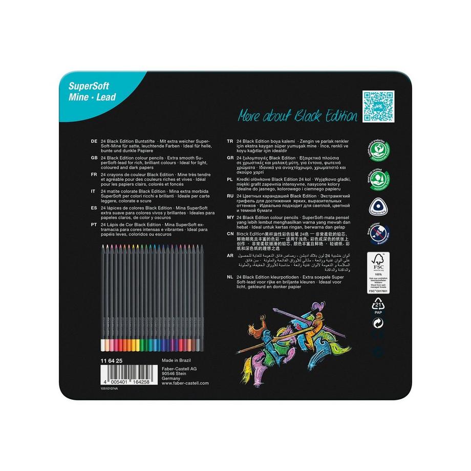 Faber-Castell Farbstifte Black Edition 