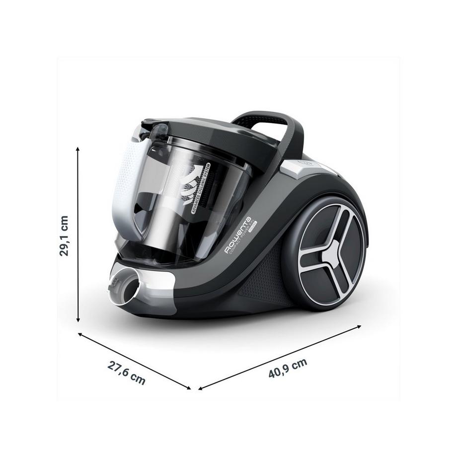 Rowenta Cyclone-Staubsauger Compact Power XXL, Parkett + 