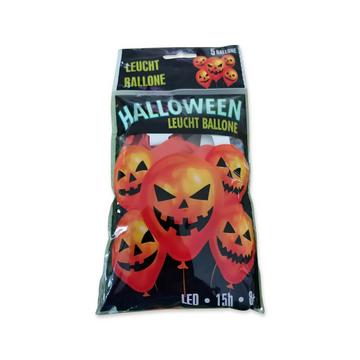 LED Luftballons Kürbis