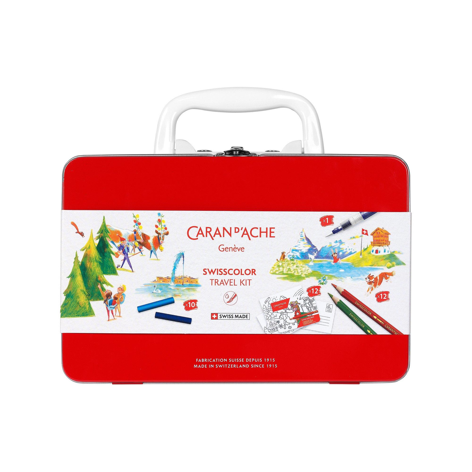 Caran d'Ache Malset SwissColor Travel Kit 