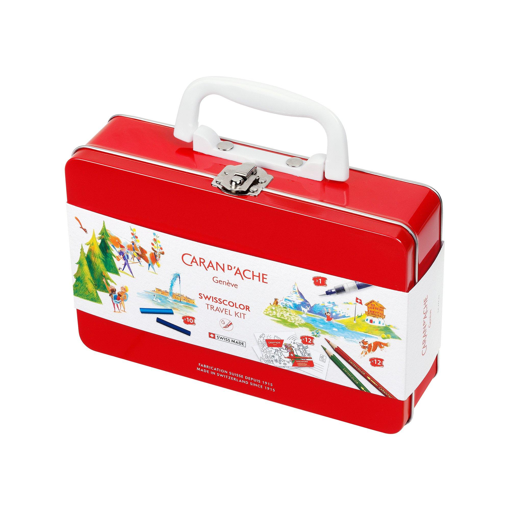 Caran d'Ache Malset SwissColor Travel Kit 
