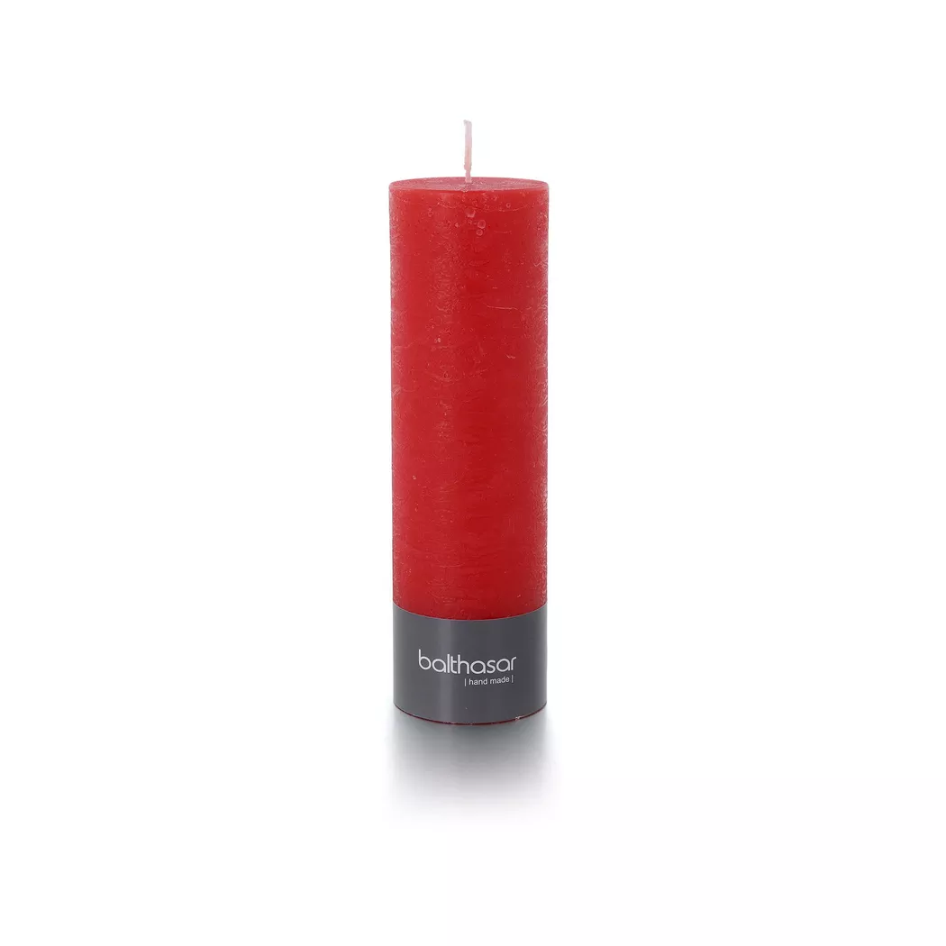 Balthasar - Zylinderkerze, 60X200MM, Rot