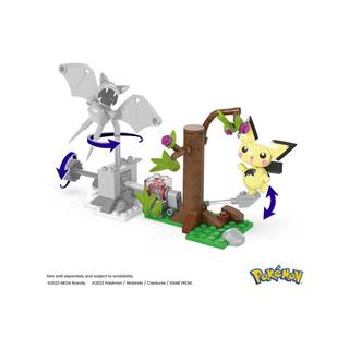 Mega Construx  Pokémon - La quête de nourriture de Pichu dans la forêt 