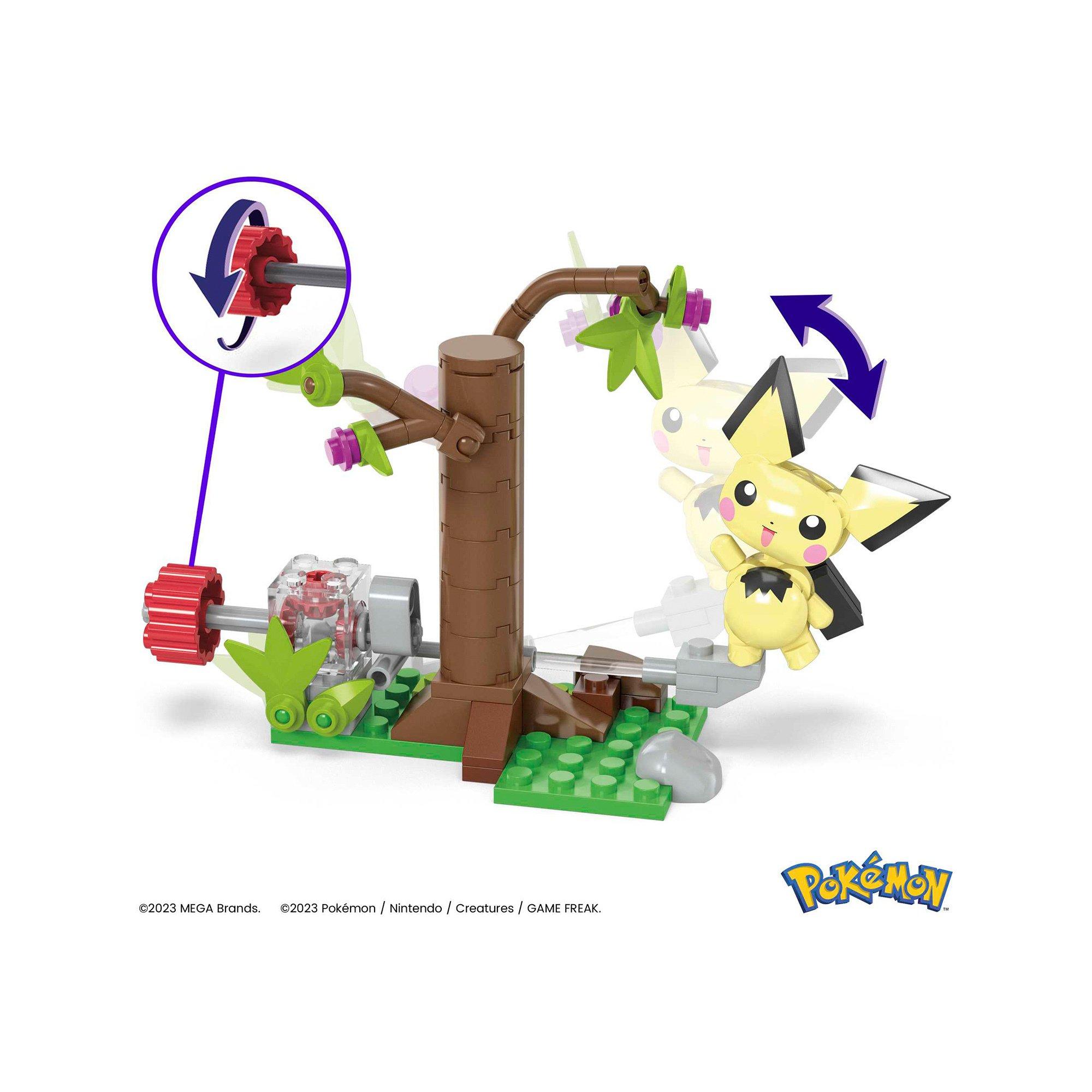 Mega Construx  Pokémon - Il foraggiamento nella foresta di Pichu 