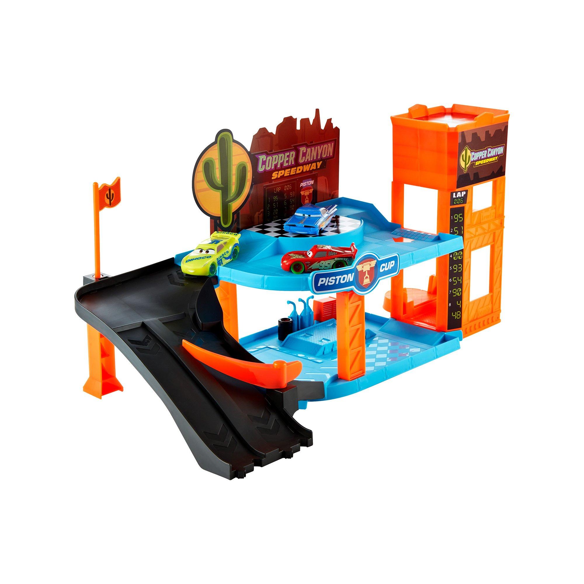 Mattel  Disney Pixar Cars Copper Canyon leuchtende Garage 