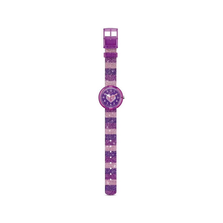 flik-flak STRIPY GLITTER Orologio analogico 