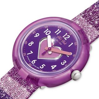 flik-flak STRIPY GLITTER Orologio analogico 