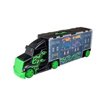 Transporter + 4 Cars