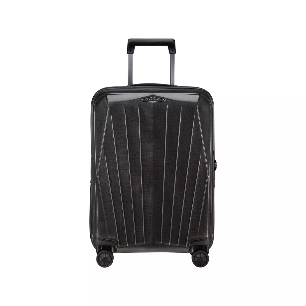 Samsonite Handgepäck Trolley PROXIS erweiterbar 55cm Black schwarz baby