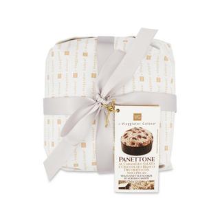 il Viaggiator Goloso XMAS Panettone mit gesalzenem Karamell, weisser Schokolade und Pekanüssen 