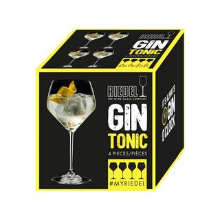 RIEDEL Verres à long drink, 4 pièces Gin Tonic 
