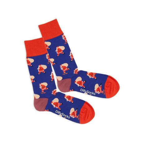 DillySocks Hurry Up Santa Chaussettes 