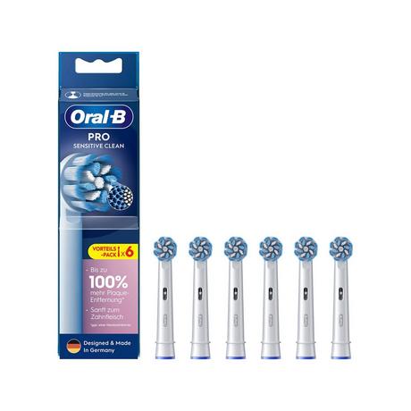 Oral-B Oral-B testina di ricambio Pro Sensitive Clean 6 pzi 