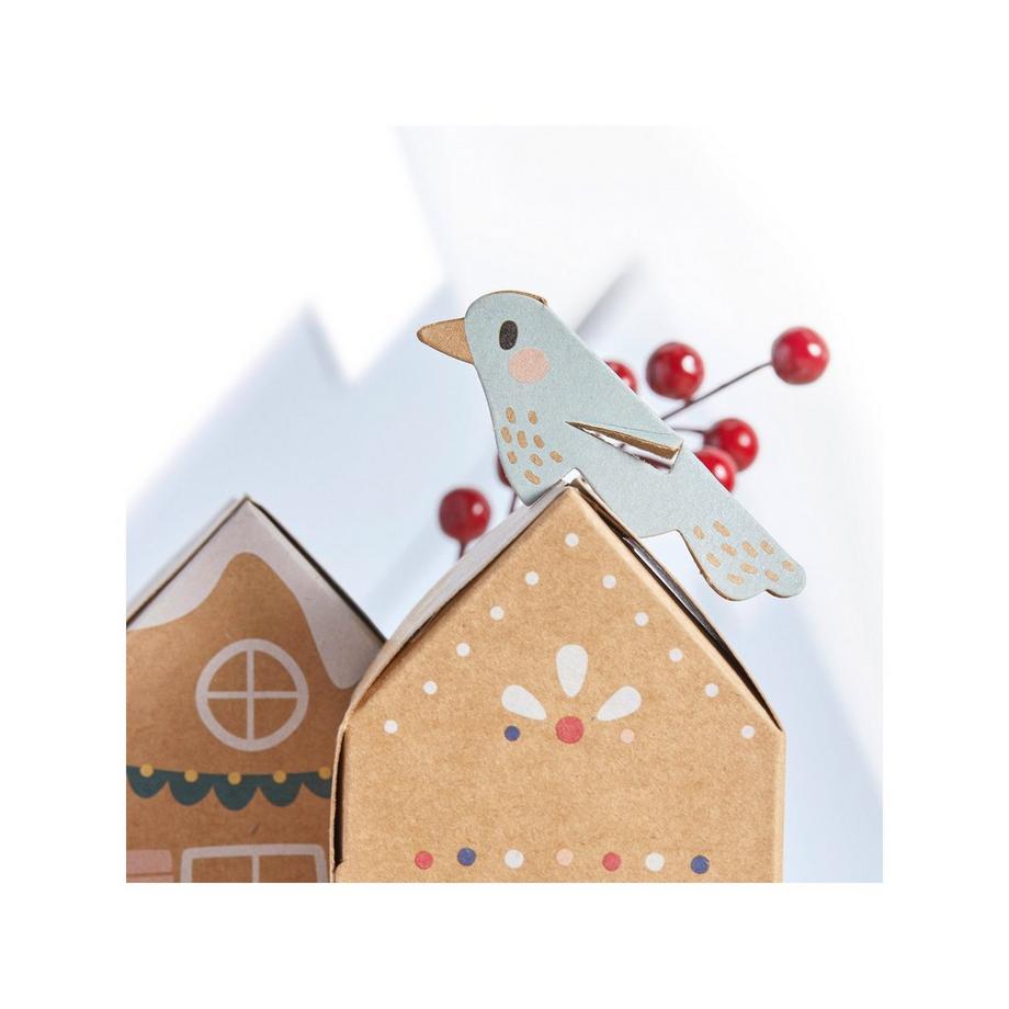 Folia Adventskalender  VILLAGE IN THE SNOW 