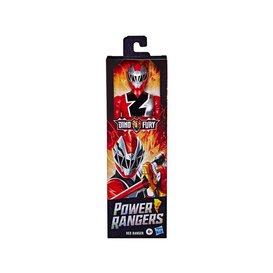 Hasbro  Power Rangers Dino Fury Grosse Roter Ranger Action-Figur 