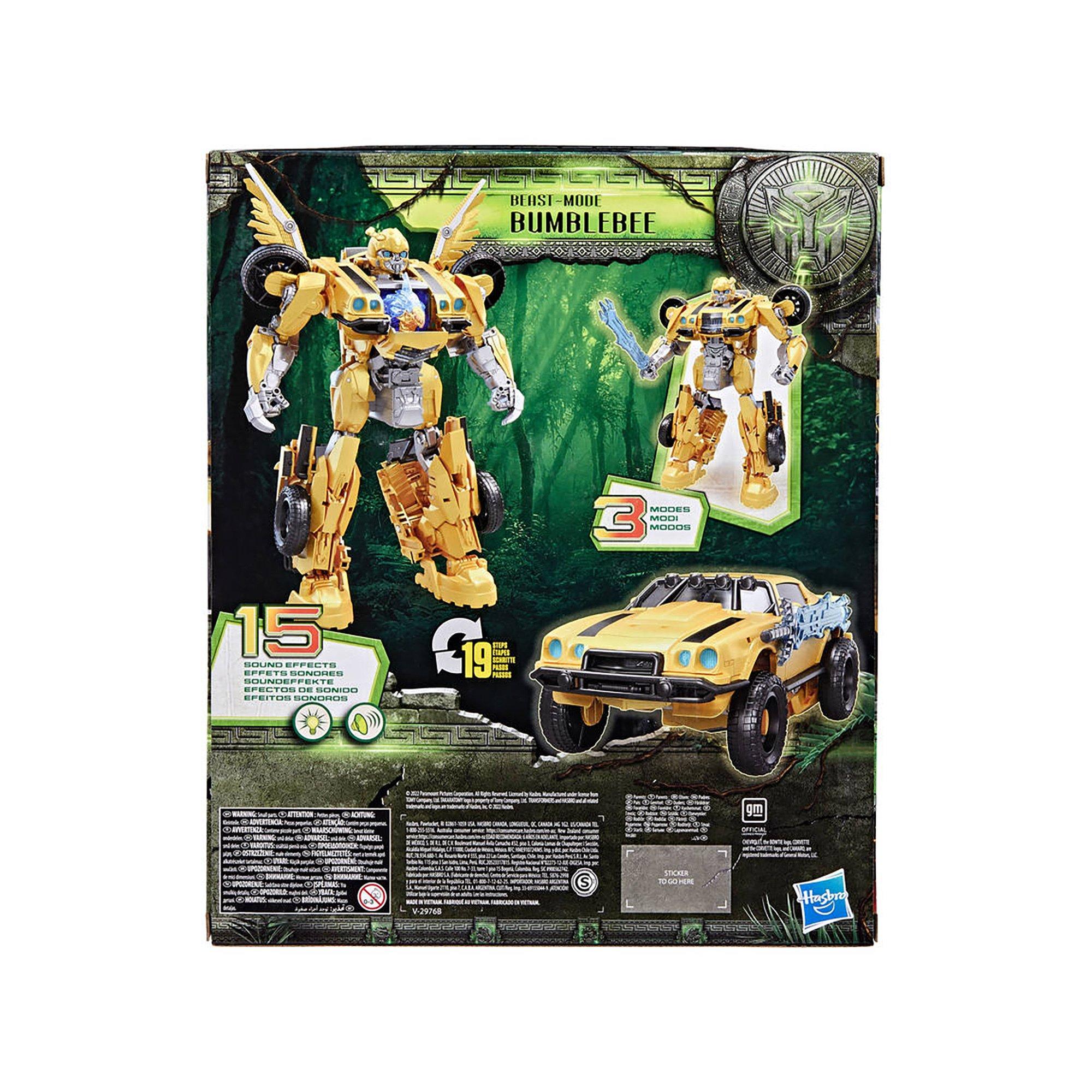 TRANSFORMERS  Transformers: Beast Mode Bumblebee 