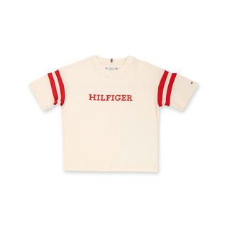 TOMMY HILFIGER MONOTYPE VARSITY TEE S/S T-shirt, maniche corte 