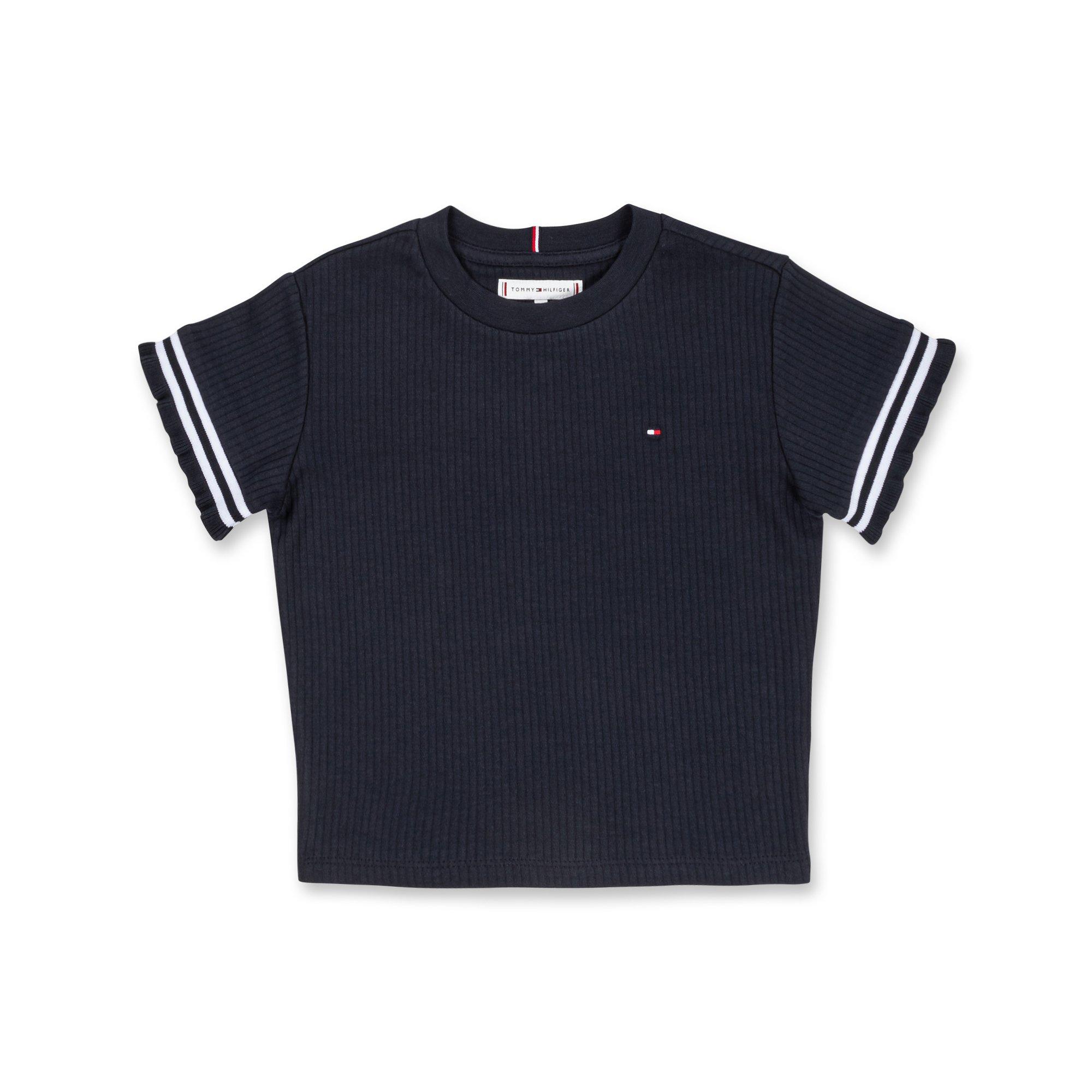 Image of T-shirt, Kurzarm Mädchen Dunkelblau 10A