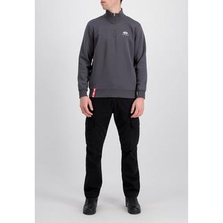 Alpha Industries Half Zip Sweater SL Collo Alto  