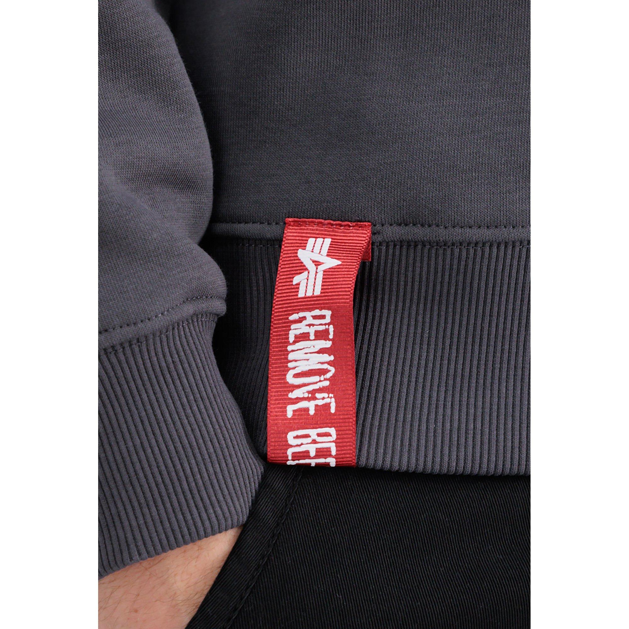 Alpha Industries Half Zip Sweater SL Collo Alto  