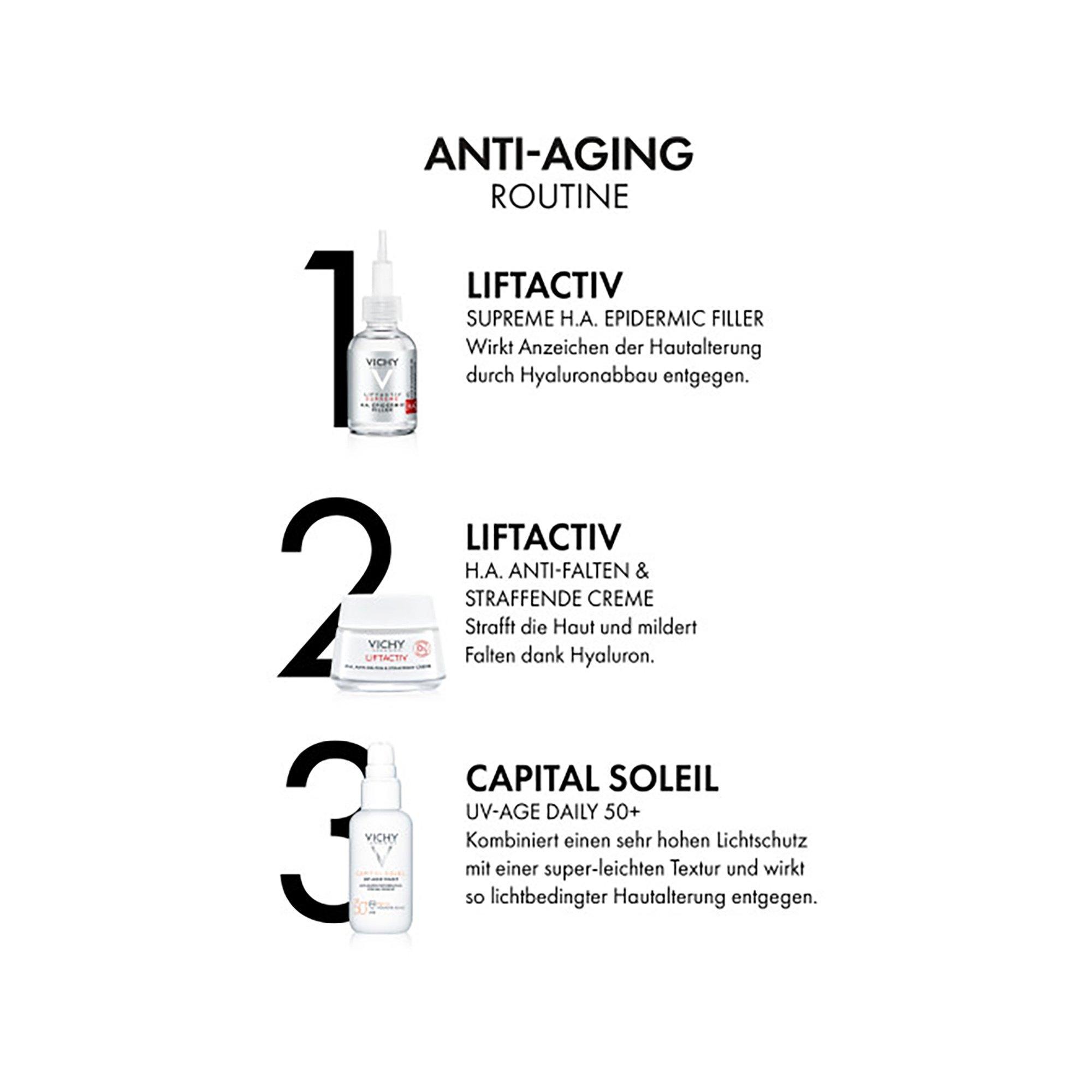 VICHY  Liftactiv Anti-Falten & straffende Hyaluron Creme  