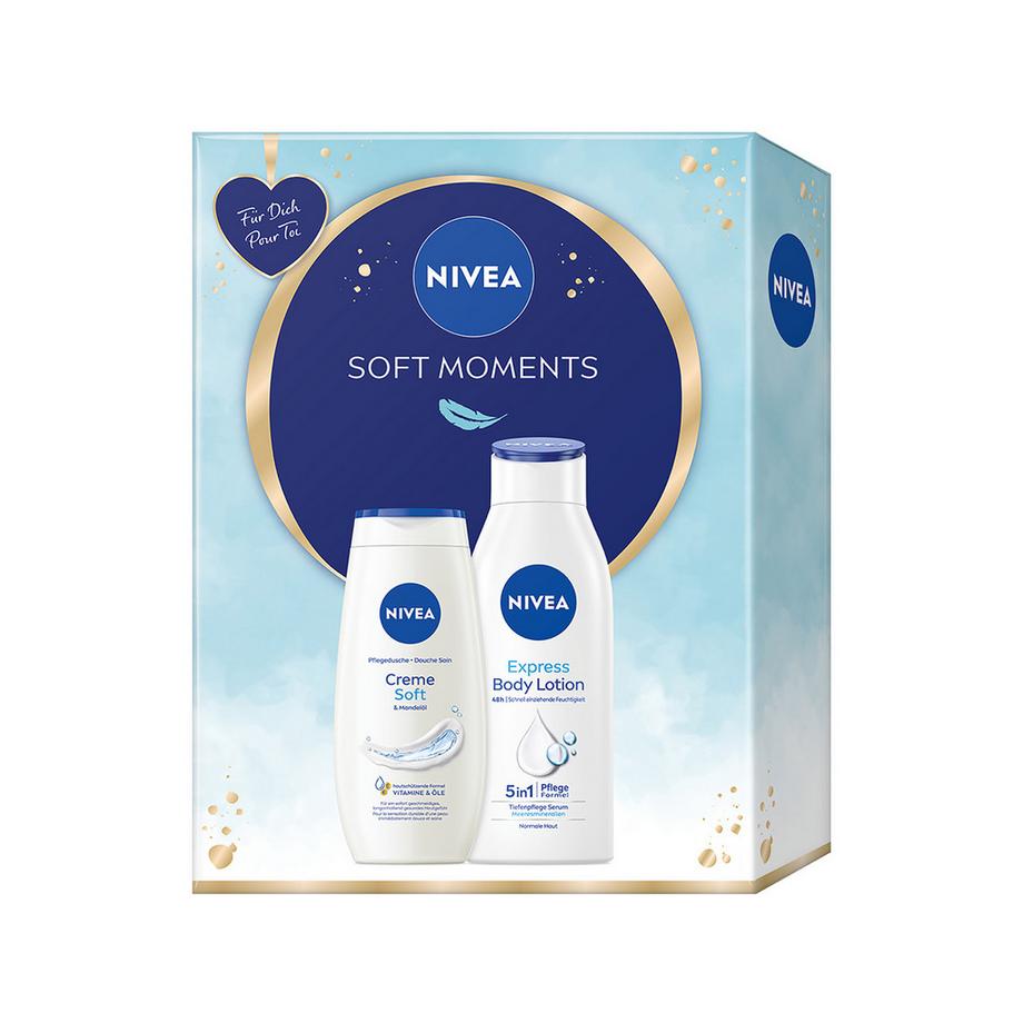NIVEA  Geschenkset Soft Moments 