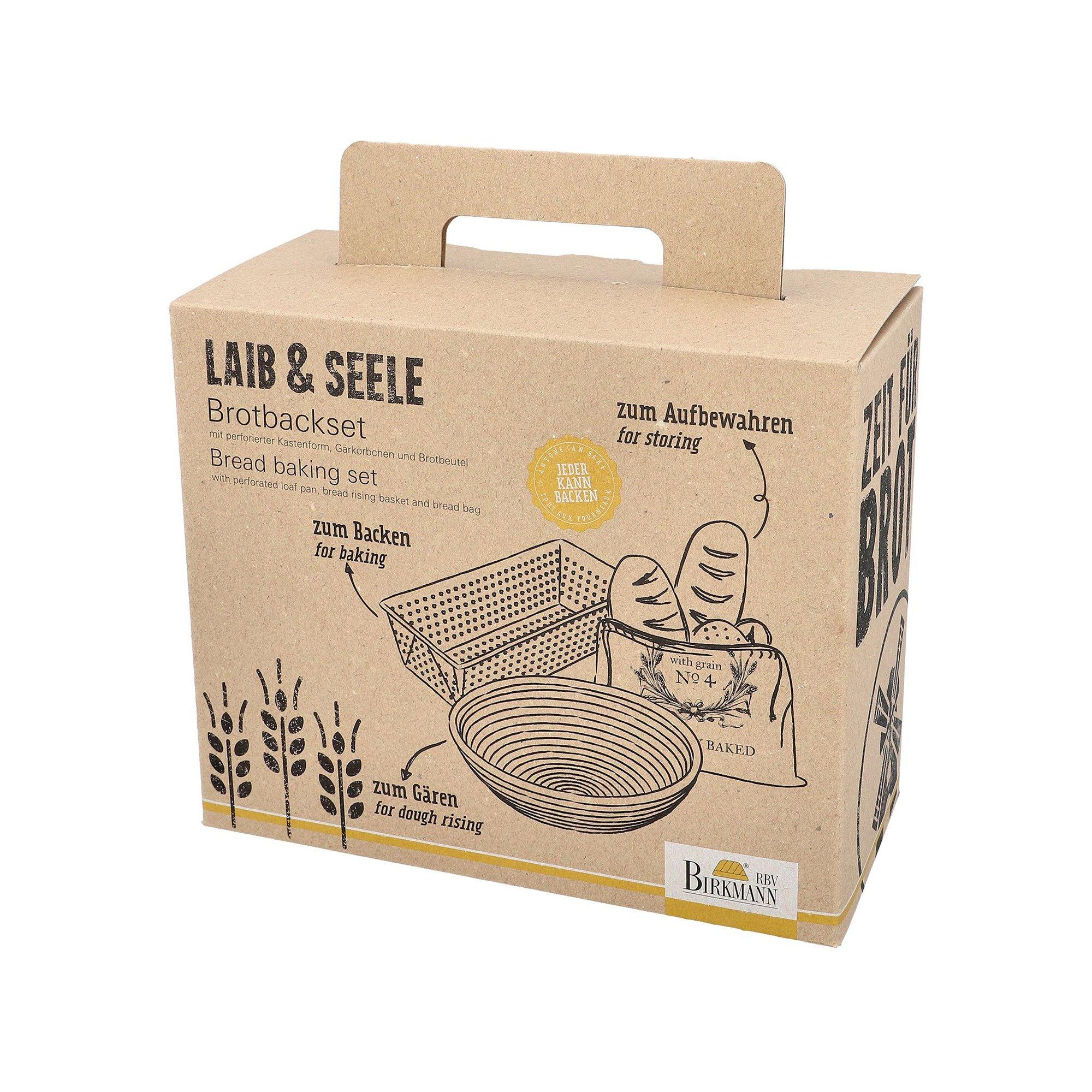 BIRKMANN Set per la cottura del pane Laib & Seele 