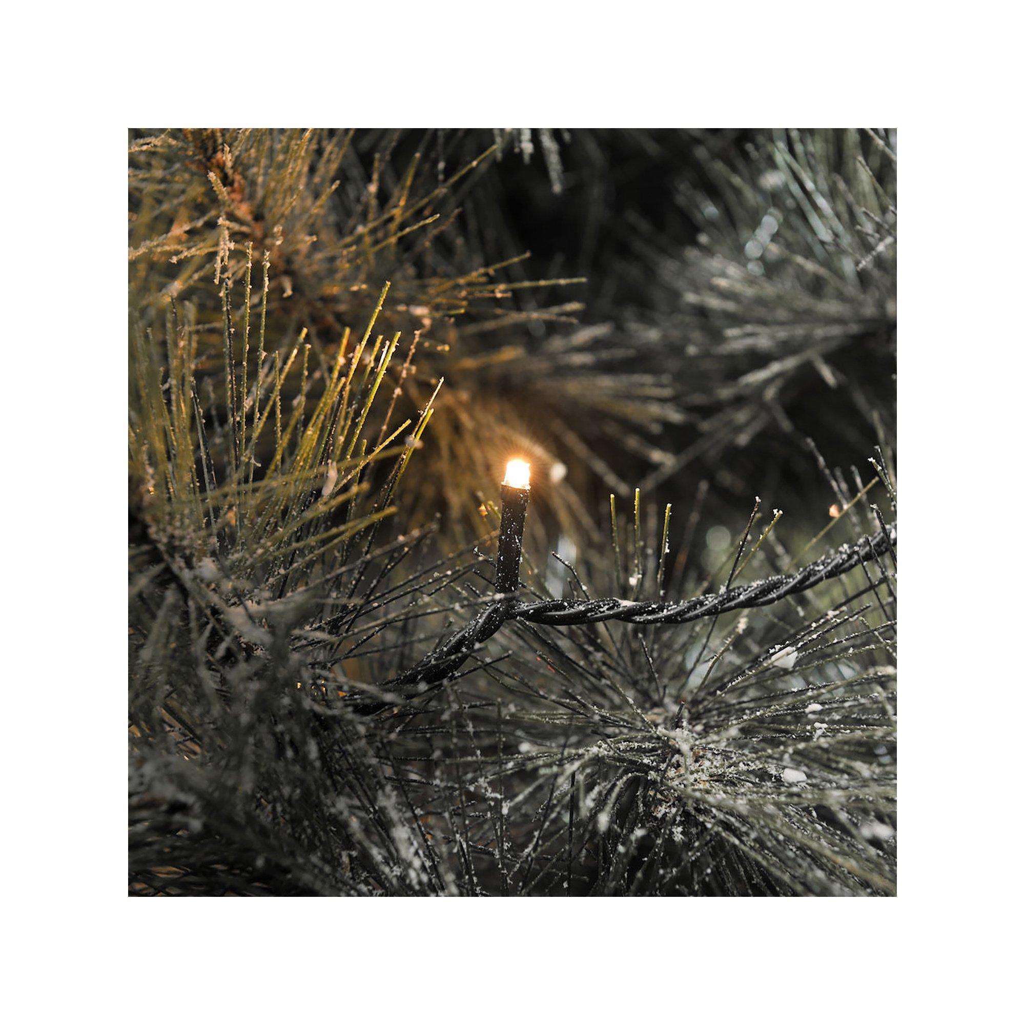 Konstsmide Decorazione di Natale a LED LED Solar Lichterkette inkl. Fernbedienung und USB 