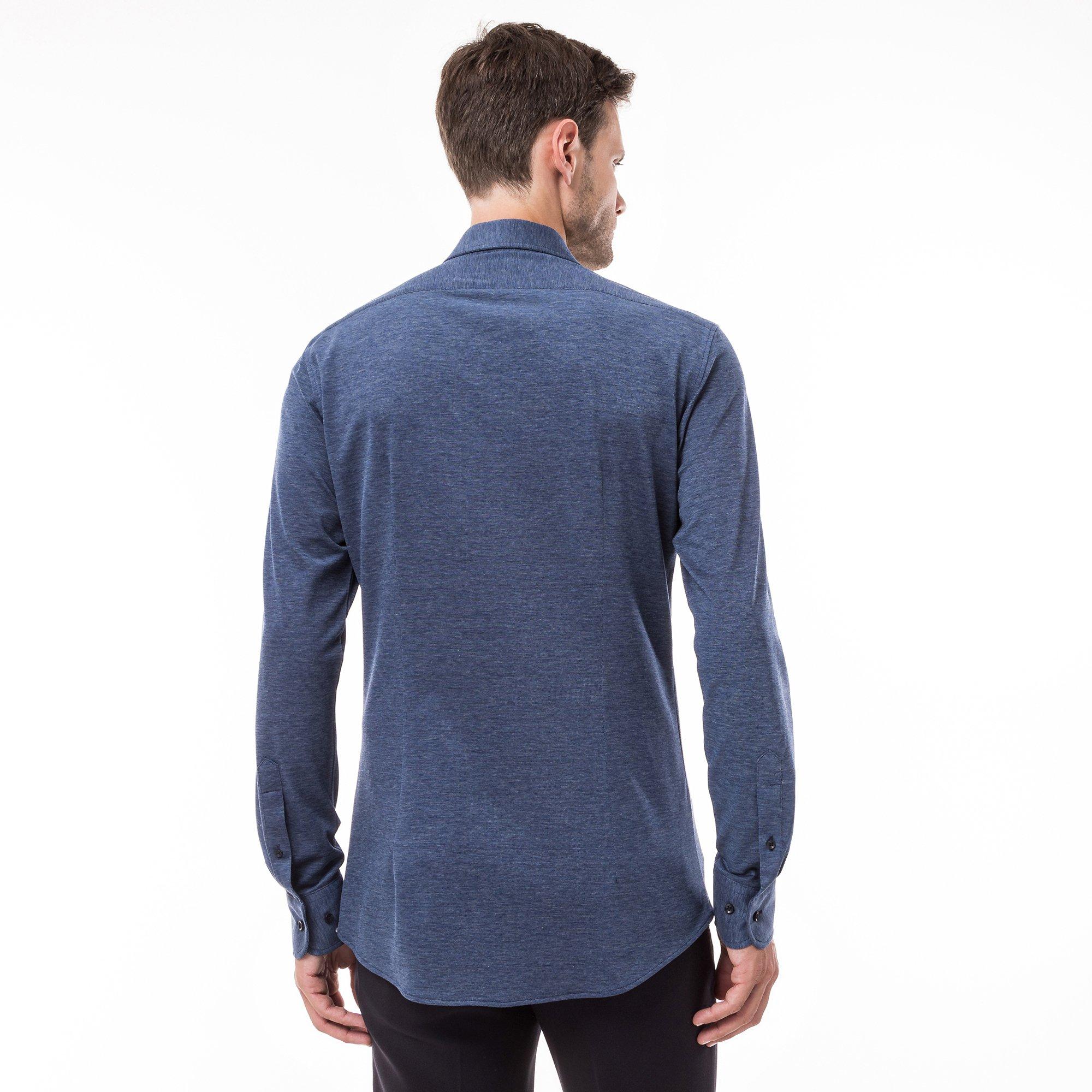 Manor Man Camicia Modern Fit Maniche Lunghe  