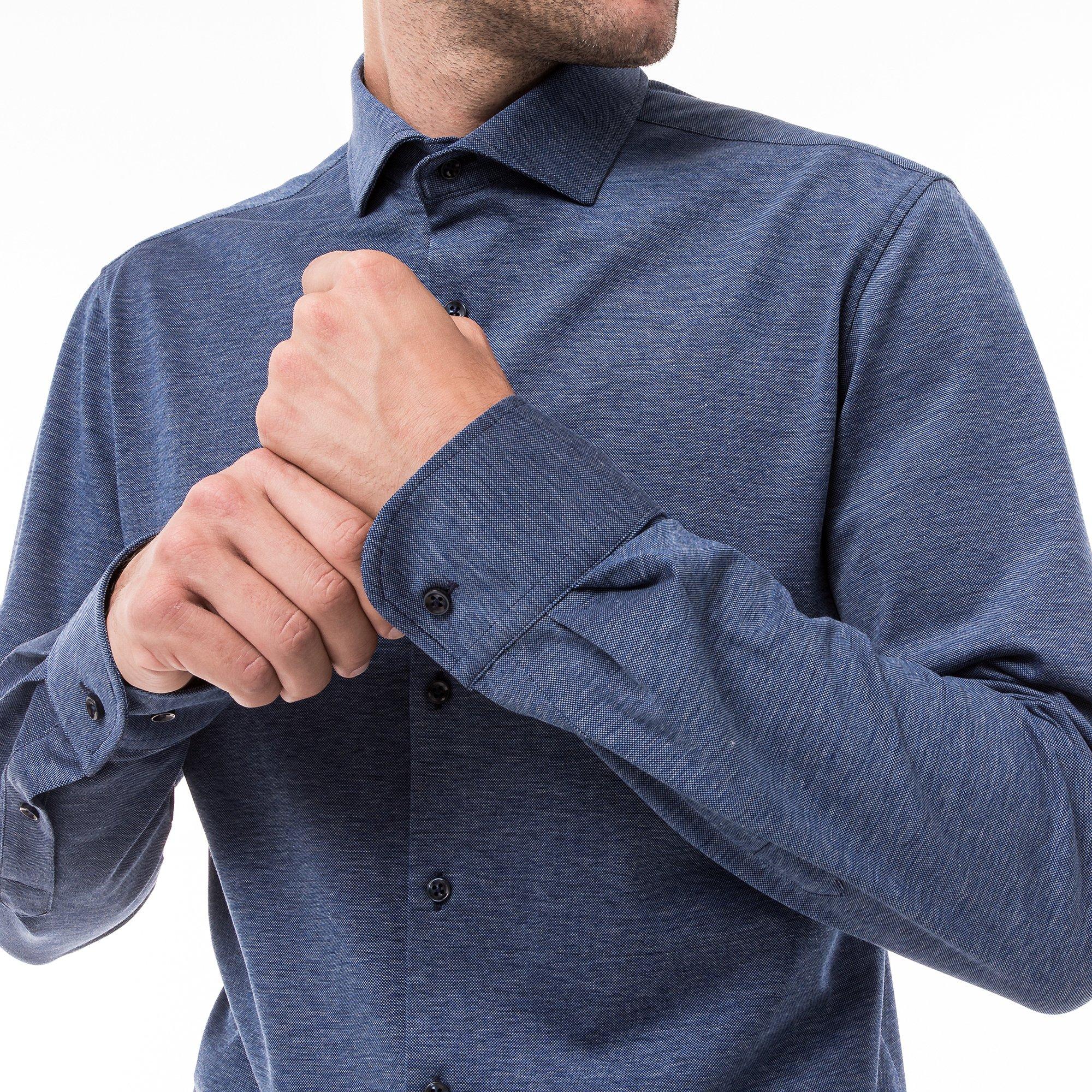 Manor Man Camicia Modern Fit Maniche Lunghe  