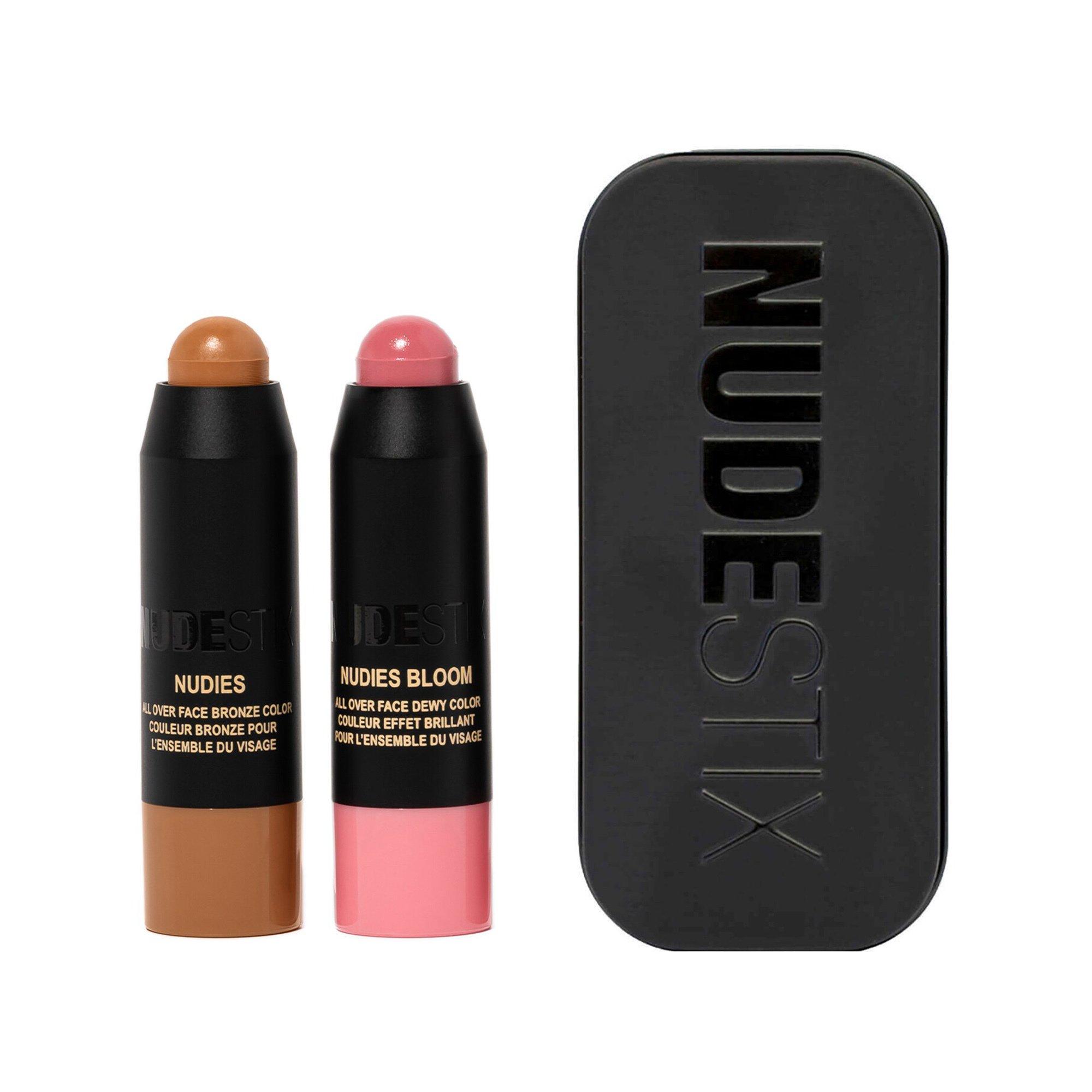 NUDESTIX NUDIES PINK NUDE BLUSH 3PC KIT Pink Blush & Nude Bronze - Mini-Creme-Stick-Duo 