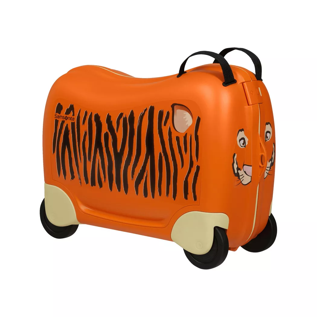 Samsonite Kinder Trolley mit vier Rollen DREAM2GO Tiger orange baby