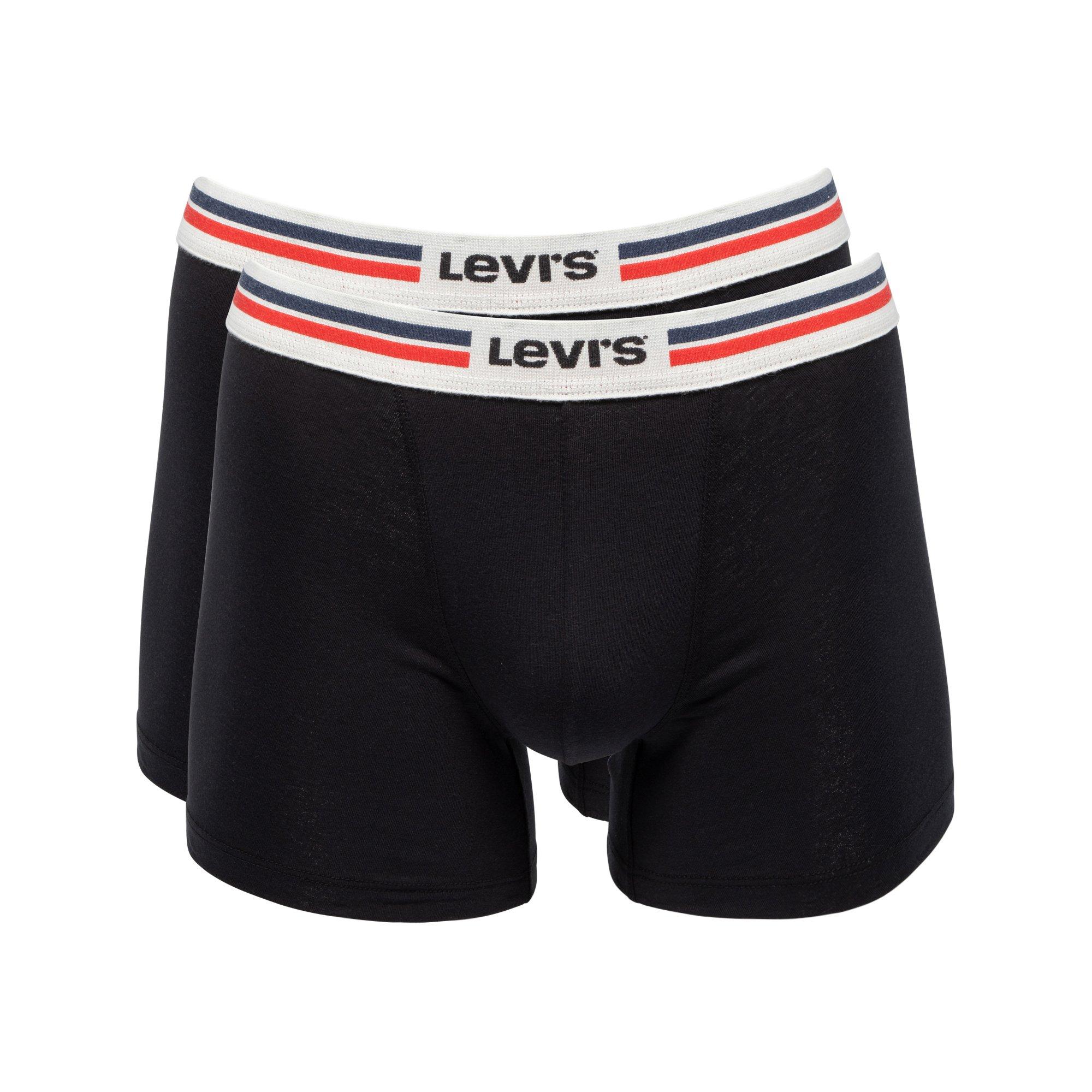 Levi's® LEVIS MEN PLACED SPRTSWR LOGO BOXER BRIEF ORG 2P Lot de 2 boxers 