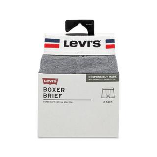 Levi's® LEVIS MEN PLACED SPRTSWR LOGO BOXER BRIEF ORG 2P Culotte, 2-pack 