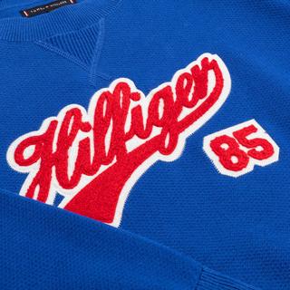 TOMMY HILFIGER TERRY KNIT SCRIPT SWEATER Felpa 